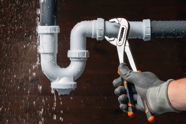 Professional Drain Cleaning technician working in Marblemount, WA